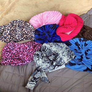 NWT Lot of 8 Head Turbans